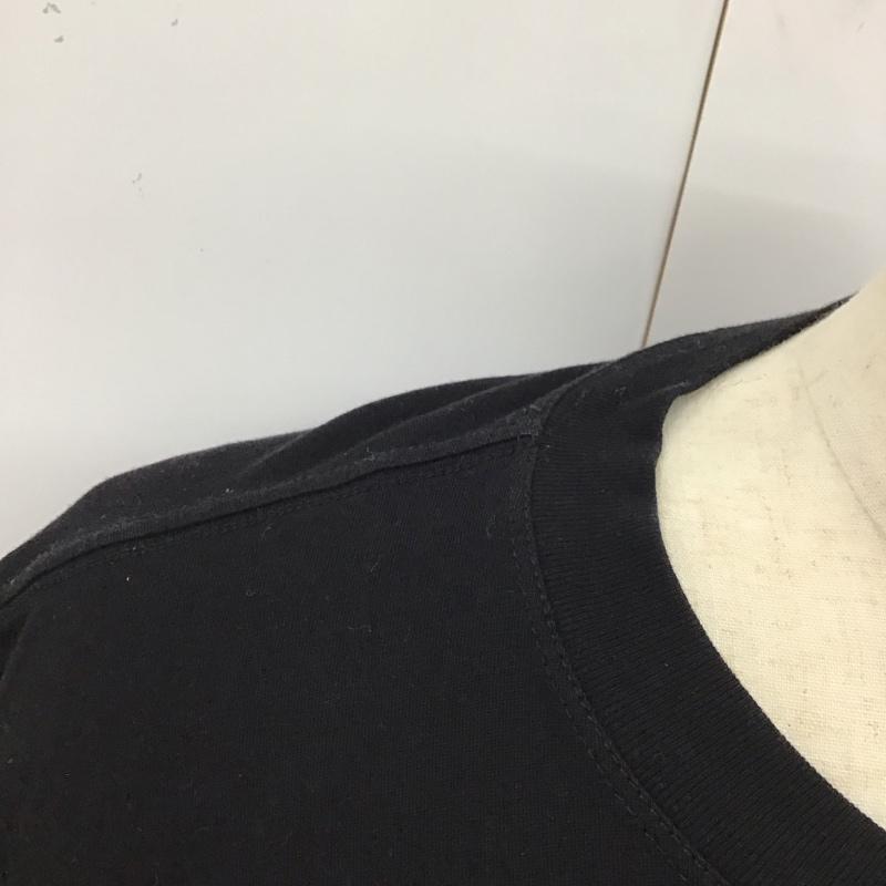 ディーゼル DIESEL Tシャツ 半袖 半袖カットソー プリントTシャツ クルーネックカットソー M プリント 黒 / ブラック /  メンズ USED 古着 中古 10117267