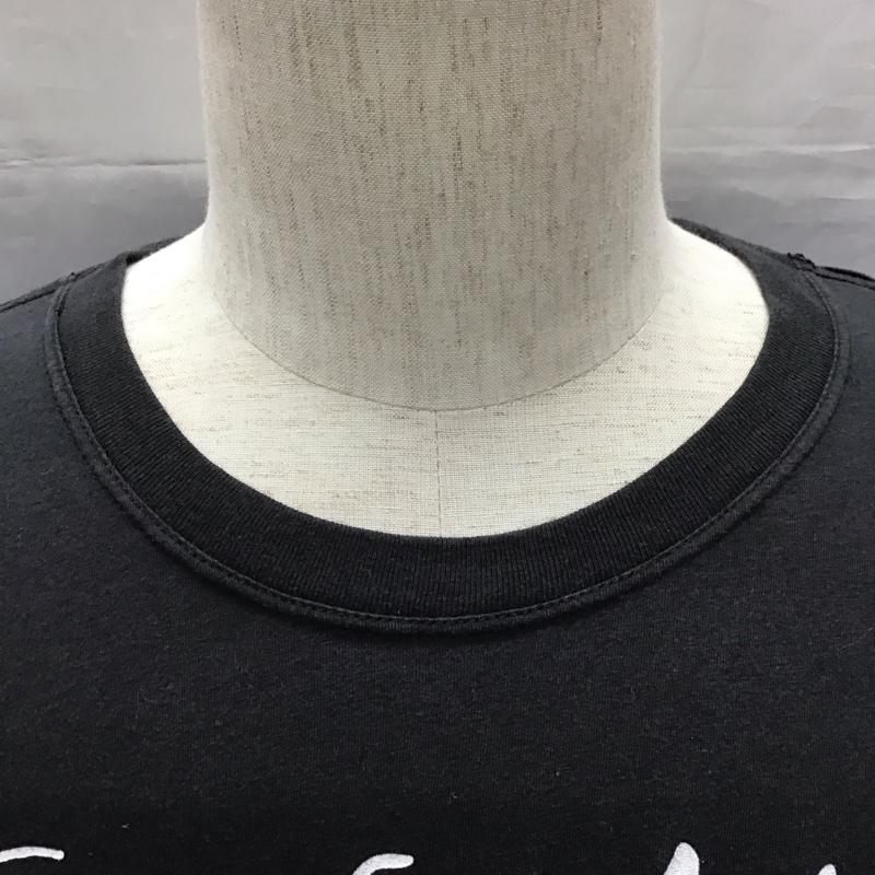 ディーゼル DIESEL Tシャツ 半袖 クルーネック ドクロ スカル COSMIK M プリント 黒 / ブラック /  メンズ USED 古着 中古 10116491