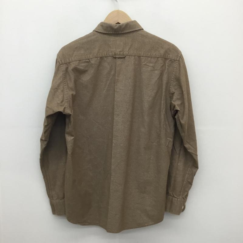 アーバンリサーチ URBAN RESEARCH シャツ、ブラウス 長袖 URBAN RESEARCH 長袖シャツ　No.UR97-13H001 L 無地 茶 / ブラウン /  メンズ USED 古着 中古 10129213