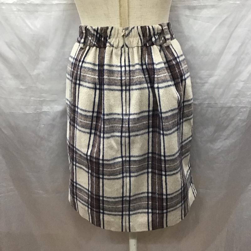 ローリーズファーム LOWRYS FARM スカート ひざ丈スカート M チェック マルチカラー / マルチカラー /  レディース USED 古着 中古 10123450