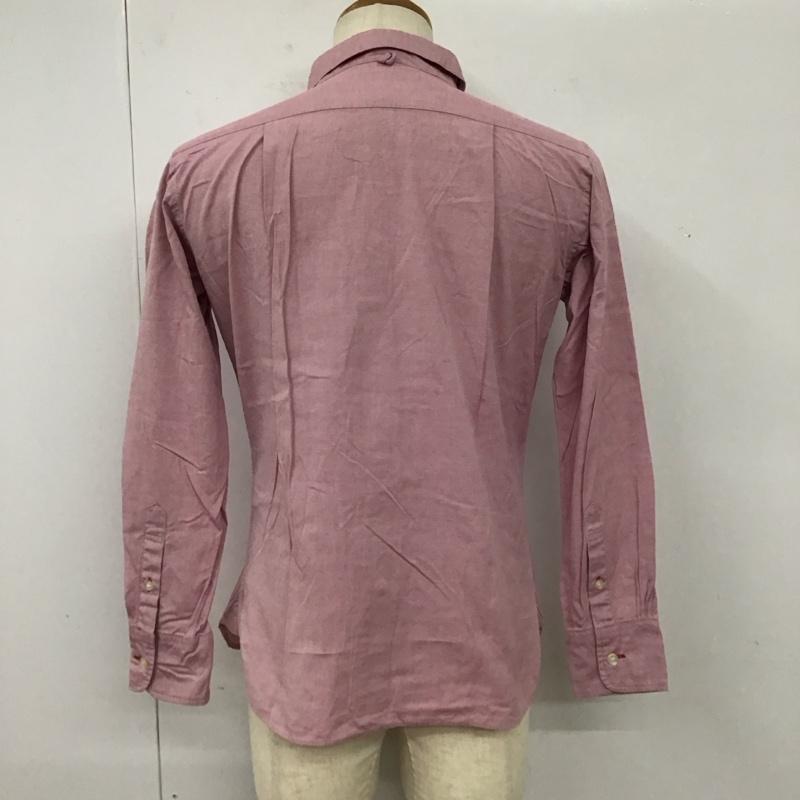 ネイバーフッド NEIGHBORHOOD シャツ、ブラウス 長袖 長袖シャツ カラーシャツ ポケットシャツ 長袖カットソー 無地シャツ S 無地 赤 / レッド /  メンズ USED 古着 中古 10114707