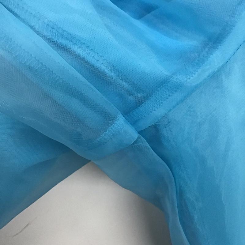 ガルフィー GALFY パンツ ワークパンツ、ペインターパンツ ワークパンツ ワイドパンツ カジュアルパンツ レースパンツ L 無地 水色 / ライトブルー /  レディース USED 古着 中古 10129799