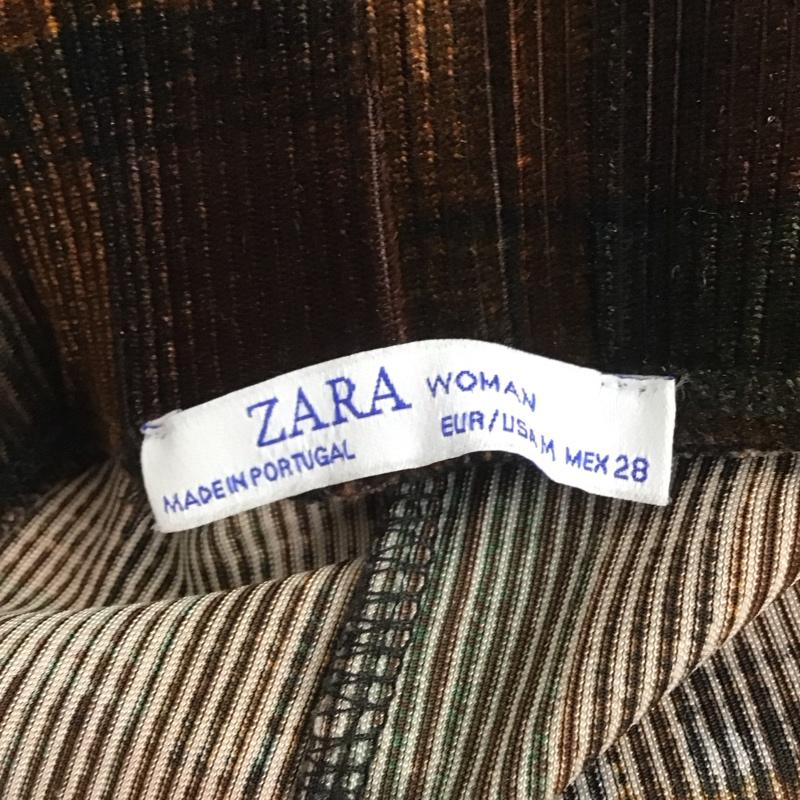 ザラ ZARA ボトムス ボトムス M チェック マルチカラー / マルチカラー /  レディース USED 古着 中古 10139478