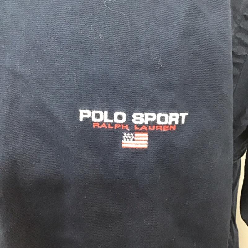 ポロスポーツラルフローレン POLOSPORT シャツ、ブラウス 長袖 長袖シャツ カラーシャツ 長袖カットソー S ロゴ、文字 紺 / ネイビー /  メンズ USED 古着 中古 10112492