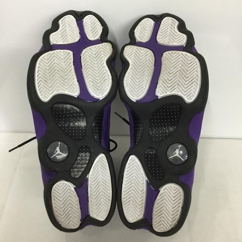 ナイキ NIKE スニーカー スニーカー DJ5982-015 AIR JORDAN 13 RETRO 27cm 27.0cm ワンポイント 黒 / ブラック / X 紫 / パープル /  メンズ USED 古着 中古 10142830
