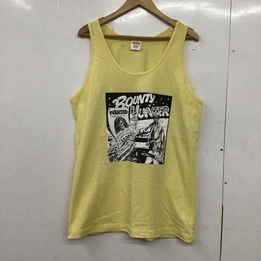 シュプリーム Supreme タンクトップ タンクトップ 16SS BarringtonLevyBountyHunterTankTop L プリント 黄 / イエロー /  メンズ USED 古着 中古 10147011