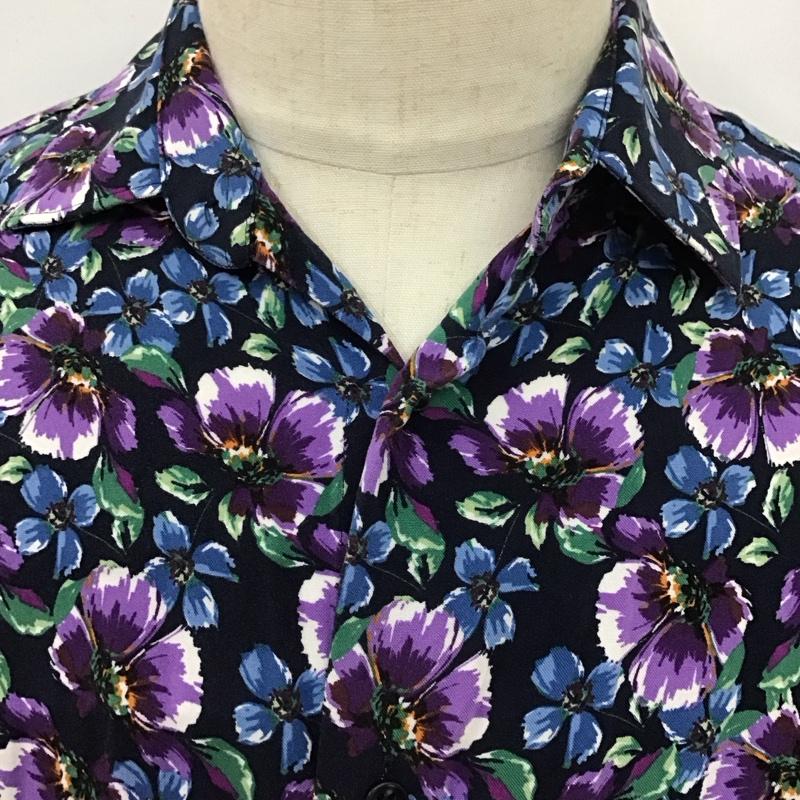 ザラ ZARA シャツ、ブラウス 長袖 長袖シャツ カラーシャツ 長袖カットソー 花柄シャツ M 総柄 マルチカラー / マルチカラー /  メンズ USED 古着 中古 10124678