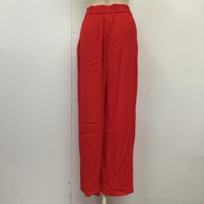 フリークスストア FREAK S STORE ボトムス ボトムス 222-3431 イージーパンツ カラーパンツ FREE 無地 赤 / レッド /  レディース USED 古着 中古 10114947