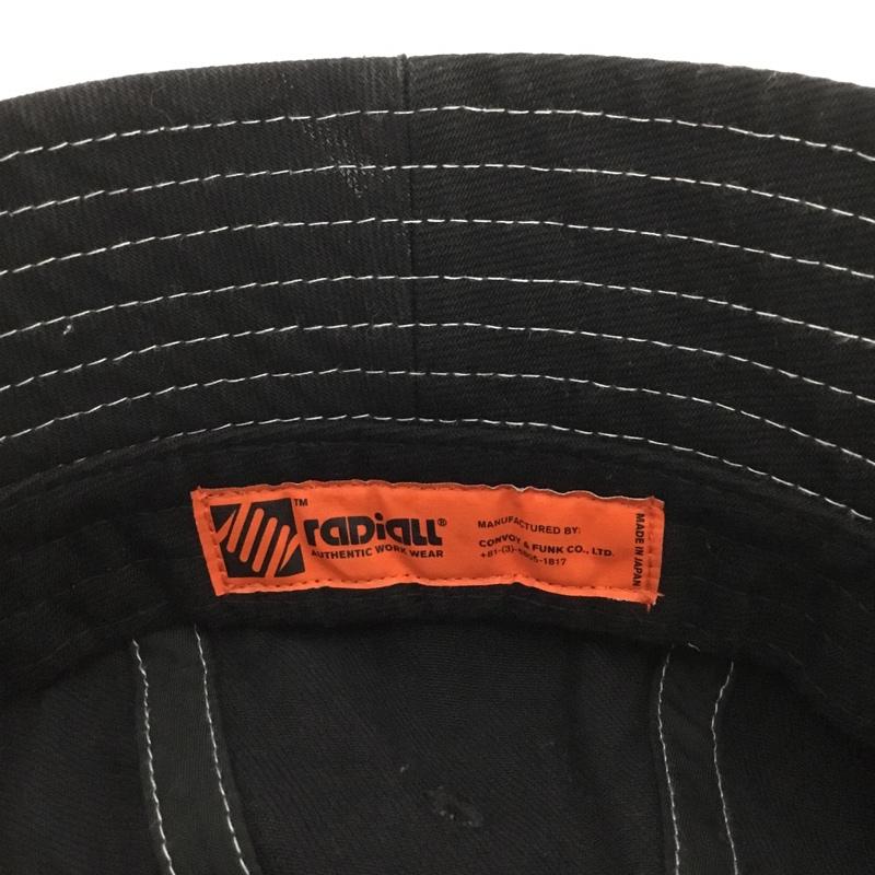 ラディアル RADIALL 帽子 ハット RAD-26SS-HAT004 BOWLER HAT ボールハット ロゴ、文字 黒 / ブラック /  メンズ USED 古着 中古 10150549