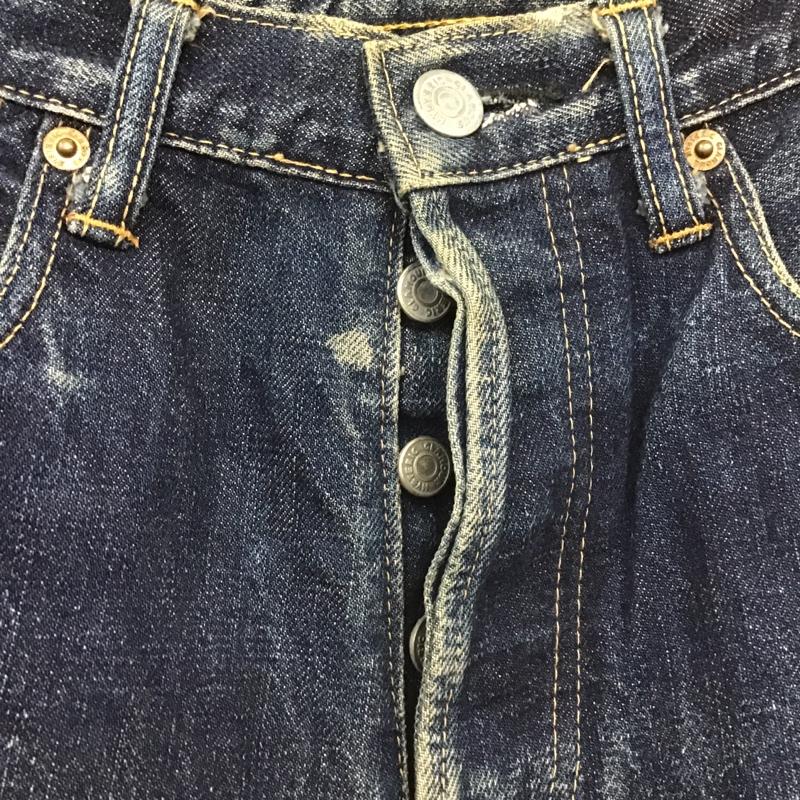 ヒステリックグラマー HYSTERIC GLAMOUR パンツ デニム、ジーンズ 2ap-0367 デニムパンツ ストレートパンツ ワイドパンツ カジュアルパンツ M 無地 インディゴ / インディゴ /  メンズ USED 古着 中古 10105828