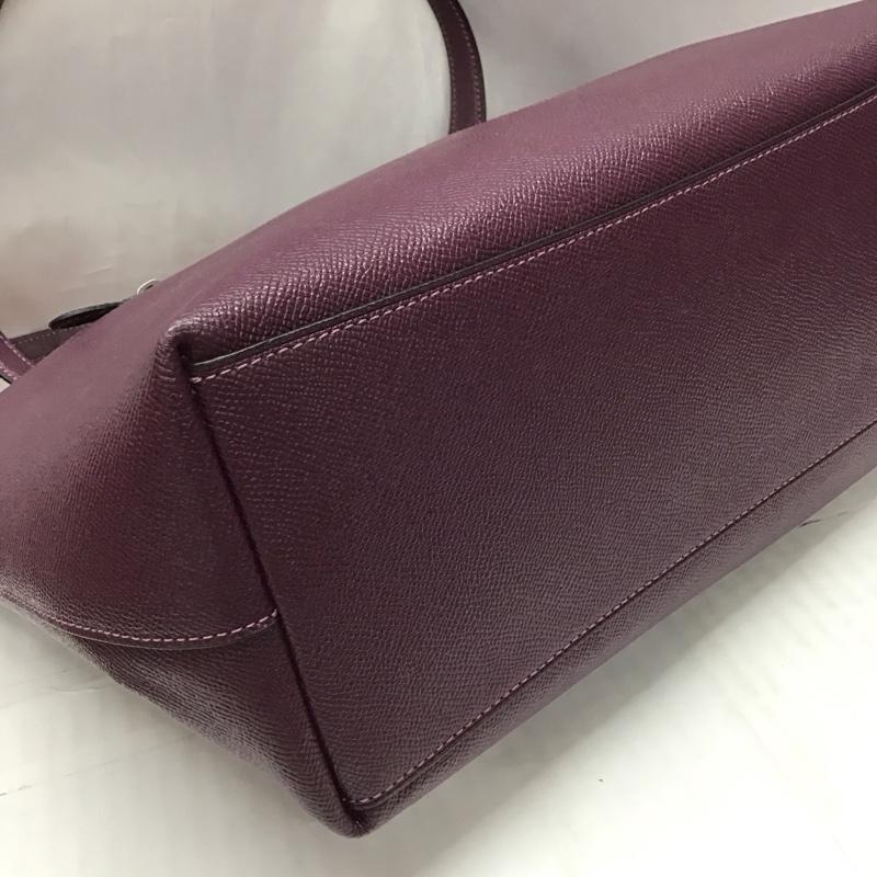 コーチ COACH トートバッグ トートバッグ 79608 ロゴ、文字 紫 / パープル /  レディース USED 古着 中古 10116275