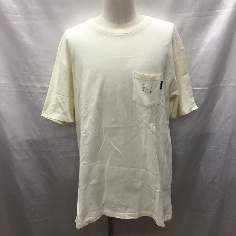 ハフ HUF Tシャツ 半袖 半袖カットソー プリントTシャツ クルーネックカットソー XL プリント オフホワイト / オフホワイト /  メンズ USED 古着 中古 10122945