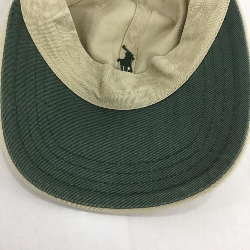 ポロラルフローレン POLO RALPH LAUREN 帽子 キャップ コットン ワンポイント ベージュ / ベージュ /  メンズ USED 古着 中古 10134774