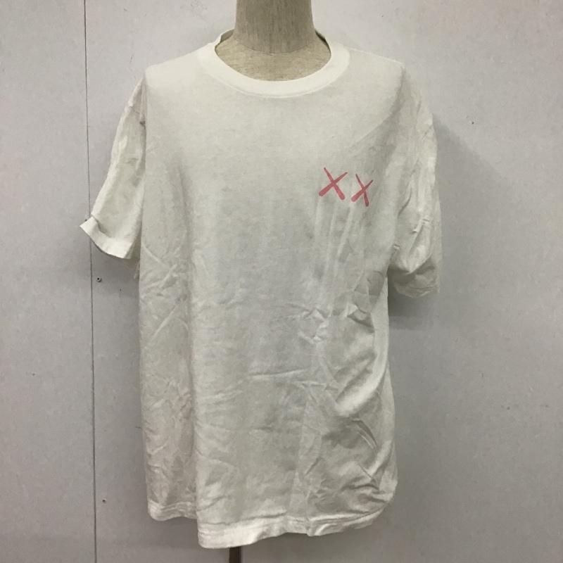 ユニクロ UNIQLO Tシャツ 半袖 341-467774 カウズ UT グラフィックTシャツ XXL プリント 白 / ホワイト /  メンズ USED 古着 中古 10105984