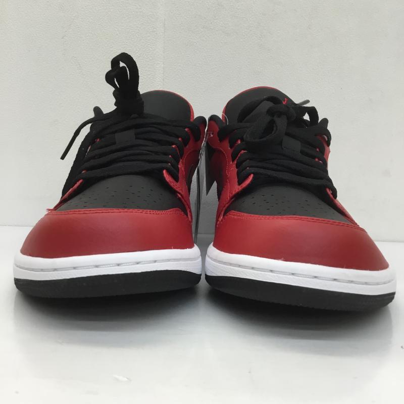 ナイキ NIKE スニーカー スニーカー AIR JORDAN 1 LOW エア ジョーダン 1 ロー ジムレッド 553558-605 タグ付 28.5cm ロゴ、文字 黒 / ブラック / X 赤 / レッド /  メンズ USED 古着 中古 10107075