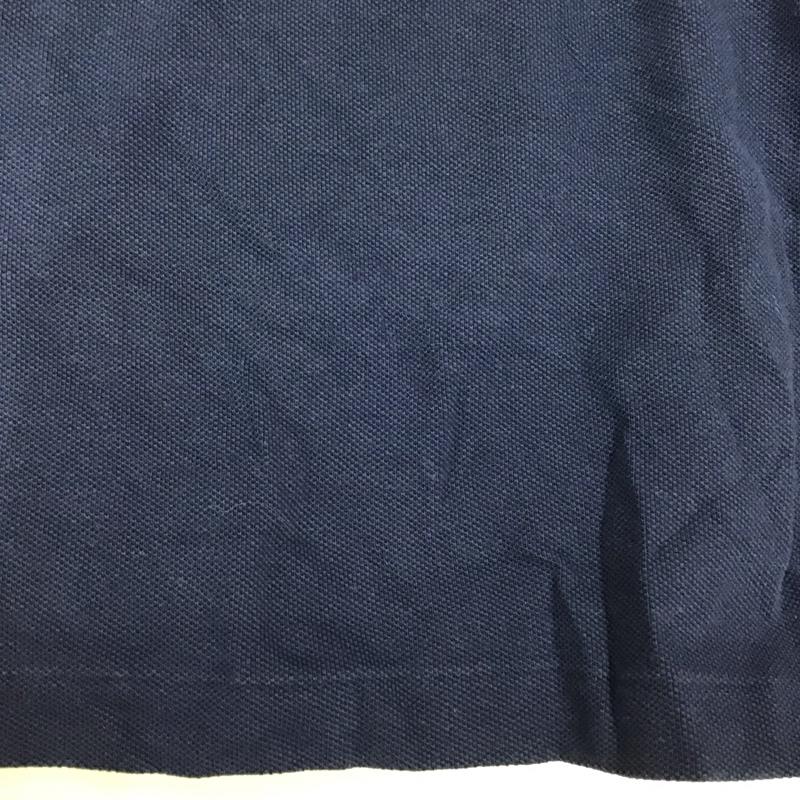 ラルフローレン RALPHLAUREN ポロシャツ 半袖 半袖ポロシャツ カラーシャツ 半袖カットソー XL ロゴ、文字 紺 / ネイビー /  ボーイズ USED 古着 中古 10116930