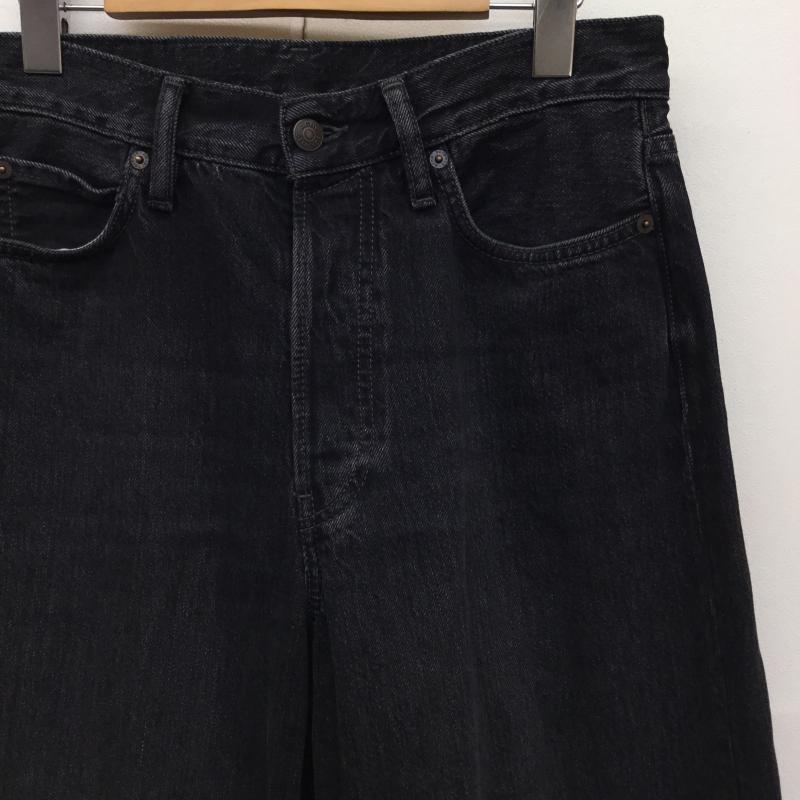 アクネストゥディオズ Acne Studios パンツ デニム、ジーンズ 1981M バギーフィットジーンズ 44 無地 黒 / ブラック /  メンズ USED 古着 中古 10142315