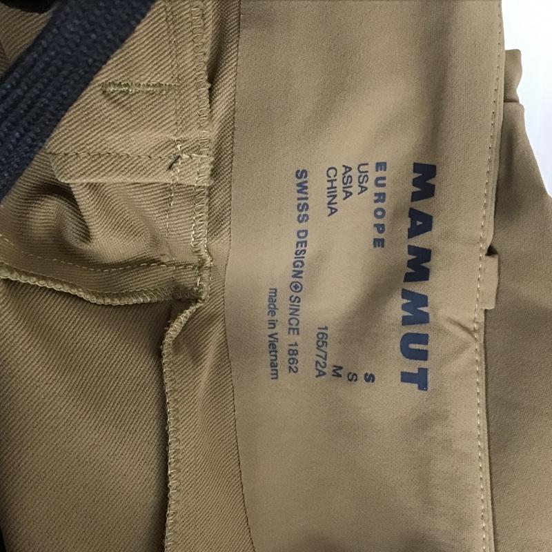 マムート Mammut ボトムス ボトムス 1021-00810 トレッカーズ3.0SOパンツ スリムパンツ ストレッチパンツ S ロゴ、文字 ベージュ / ベージュ /  レディース USED 古着 中古 10106224