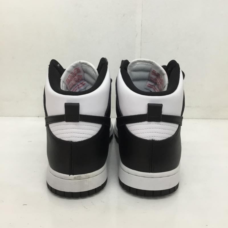 ナイキ NIKE スニーカー スニーカー NIKE DUNK HI RETRO DD1399 103 28.0cm ロゴ、文字 白 / ホワイト / X 黒 / ブラック /  メンズ USED 古着 中古 10128713