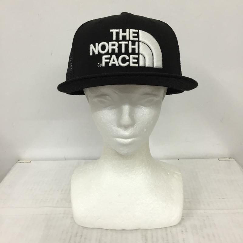ザノースフェイス THE NORTH FACE 帽子 キャップ NN41840N TNF NEWERA TRUCKER MESH CAP ロゴ、文字 黒 / ブラック /  メンズ USED 古着 中古 10109916