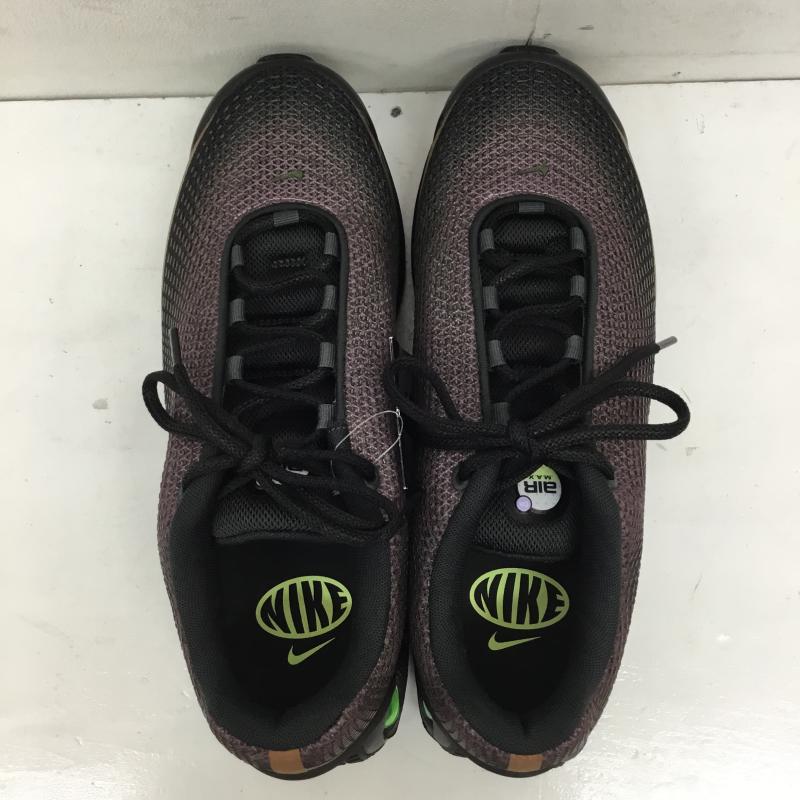 ナイキ NIKE スニーカー スニーカー IB8065-045 AIR MAX DN OFF NOIR/LT LEMON TWIST-LT BRITISH TAN 28.0cm ロゴ、文字 黒 / ブラック / X 紫 / パープル / X 緑 / グリーン /  メンズ USED 古着 中古 10141694