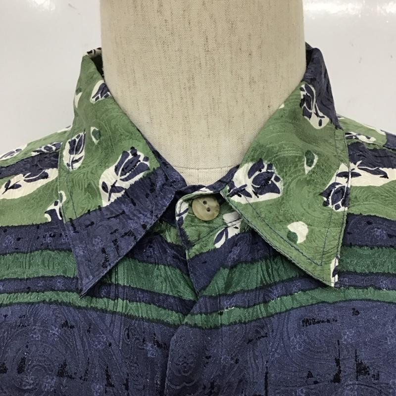 古着 USED シャツ、ブラウス 長袖 長袖シャツ カラーシャツ 長袖カットソー goouch M 総柄 マルチカラー / マルチカラー /  メンズ USED 古着 中古 10111742