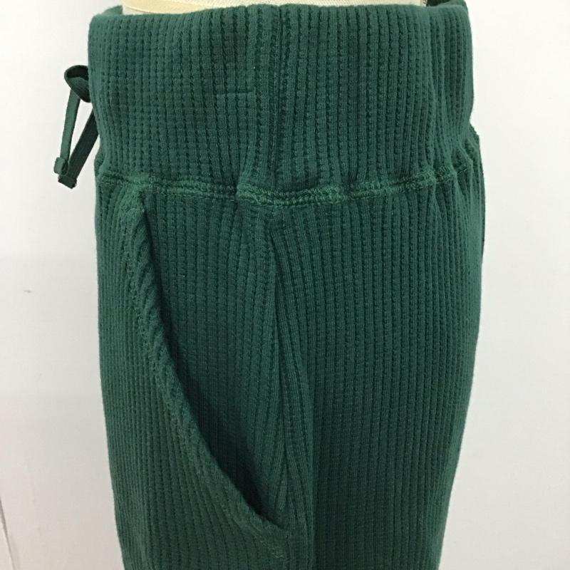ローリーズファーム LOWRYS FARM スカート ロングスカート LFM50003TS ヘンケイワッフルカットスカート L 無地 緑 / グリーン /  レディース USED 古着 中古 10122452