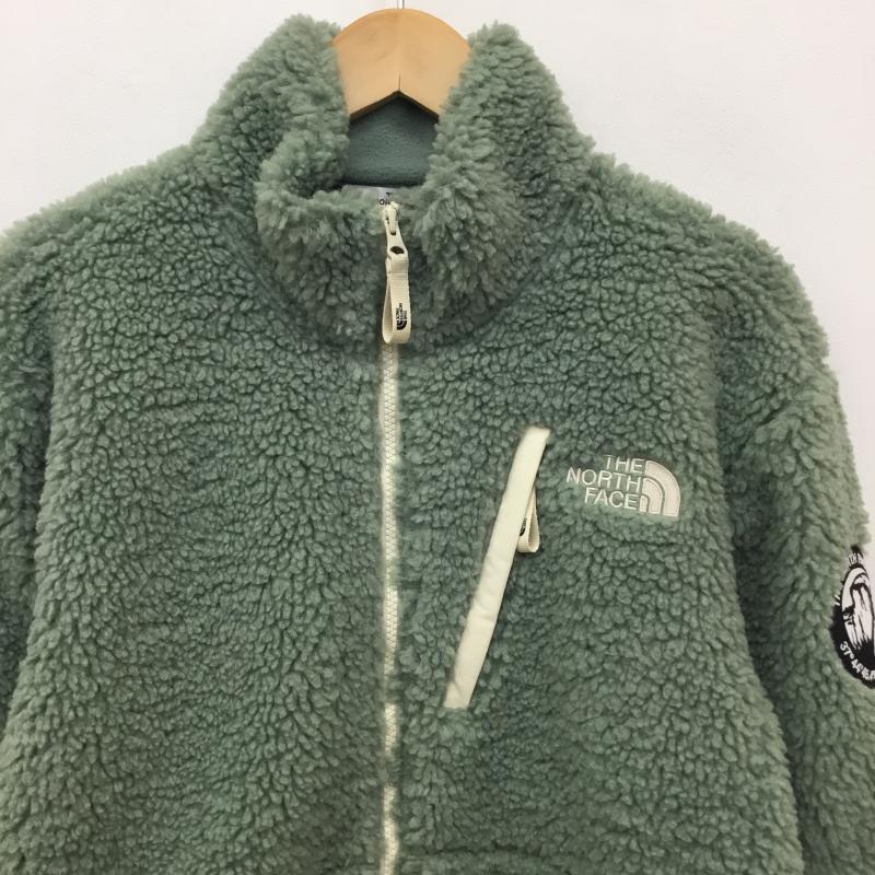 ザノースフェイス THE NORTH FACE ジャケット、上着 ジャケット、ブレザー NJ4FM61K WHITE LABEL リモ ジャケット ボアフリース M ロゴ、文字 緑 / グリーン /  レディース USED 古着 中古 10141098