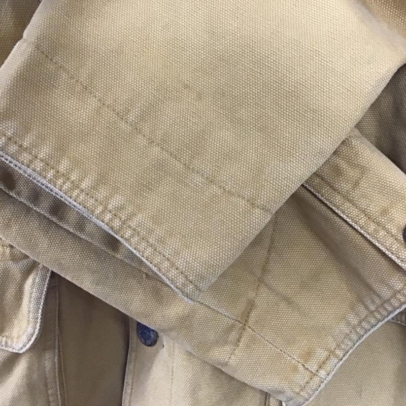 エディーバウアー Eddie Bauer ジャケット、上着 ジャンパー、ブルゾン カジュアルジャケット アウター カラージャケット M 無地 マスタード / マスタード /  メンズ USED 古着 中古 10146975