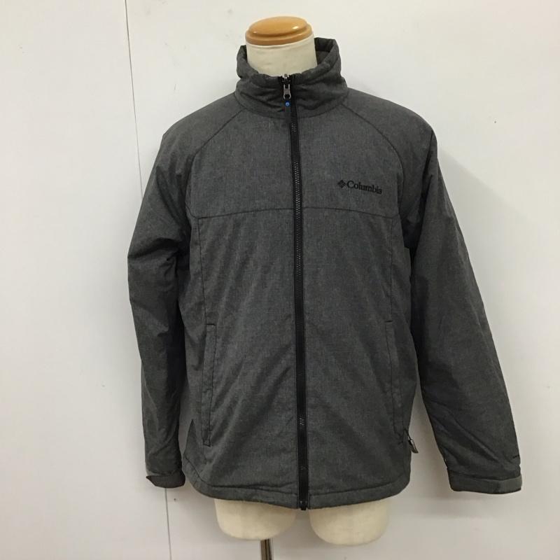 コロンビア Columbia ジャケット、上着 ジャンパー、ブルゾン L 無地 チャコールグレー / チャコールグレー /  メンズ USED 古着 中古 10119731