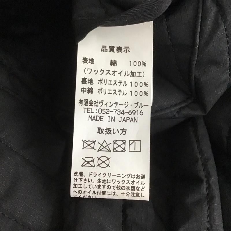 ブラックサイン BLACK SIGN ジャケット、上着 ジャンパー、ブルゾン ジップアップジャケット アウター ノーカラージャケット millerain L 無地 黒 / ブラック /  メンズ USED 古着 中古 10148169