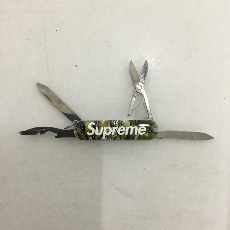 シュプリーム Supreme ファッション小物 ファッション小物 25SS Victorinox Pocket Knife ポケットナイフ コンパクトナイフ 箱有 ロゴ、文字 カーキ / カーキ /  メンズ USED 古着 中古 10142127