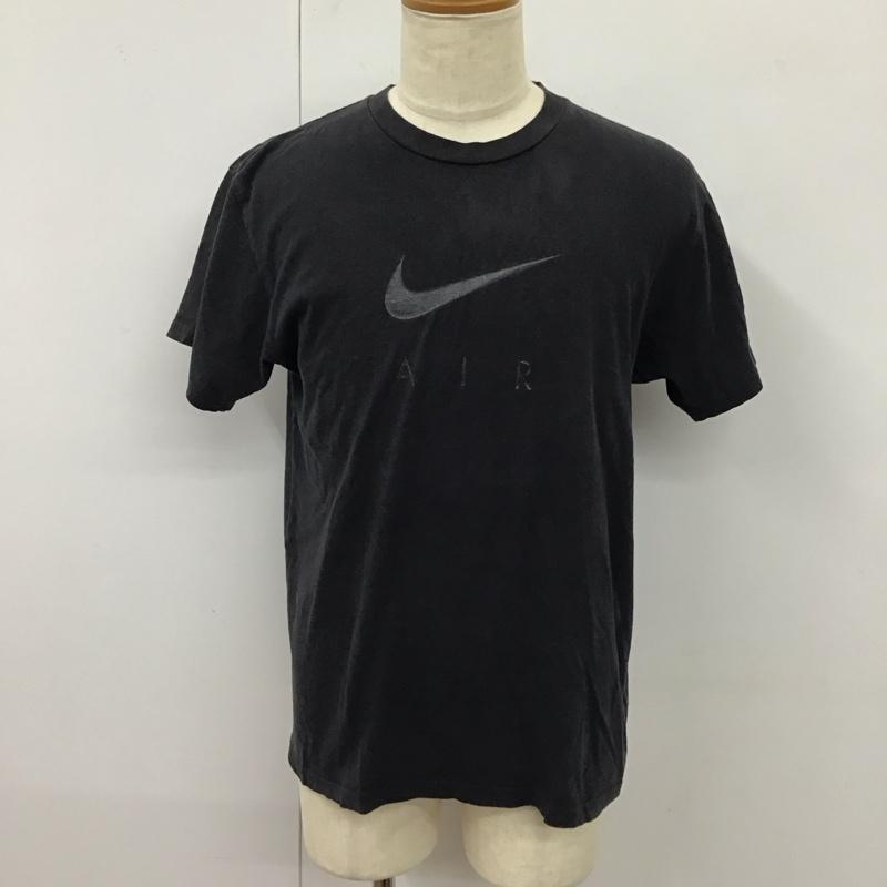 ナイキ NIKE Tシャツ 半袖 半袖カットソー プリントTシャツ クルーネックカットソー 古着 ヴィンテージ S ロゴ、文字 黒 / ブラック /  メンズ USED 古着 中古 10114186