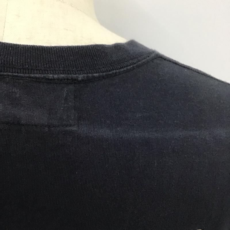 フェローズ Pherrow s Tシャツ 半袖 半袖カットソー プリントTシャツ クルーネックカットソー 38 プリント 紺 / ネイビー /  メンズ USED 古着 中古 10113150