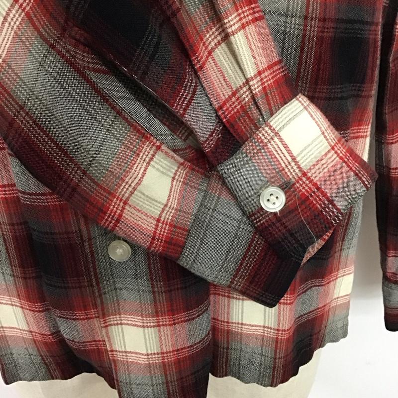 ワコマリア WACKO MARIA シャツ、ブラウス 長袖 長袖シャツ カラーシャツ ポケットシャツ 長袖カットソー チェックシャツ M チェック マルチカラー / マルチカラー /  メンズ USED 古着 中古 10124521