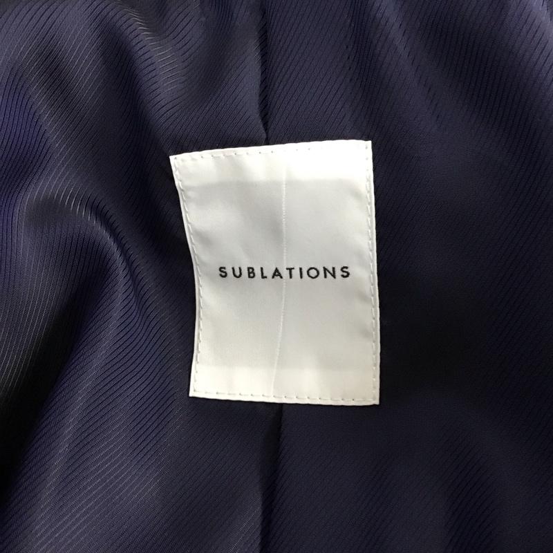 サブレーションズ SUBLATIONS ジャケット、上着 ジャケット、ブレザー 無地 紺 / ネイビー /  メンズ USED 古着 中古 10123567
