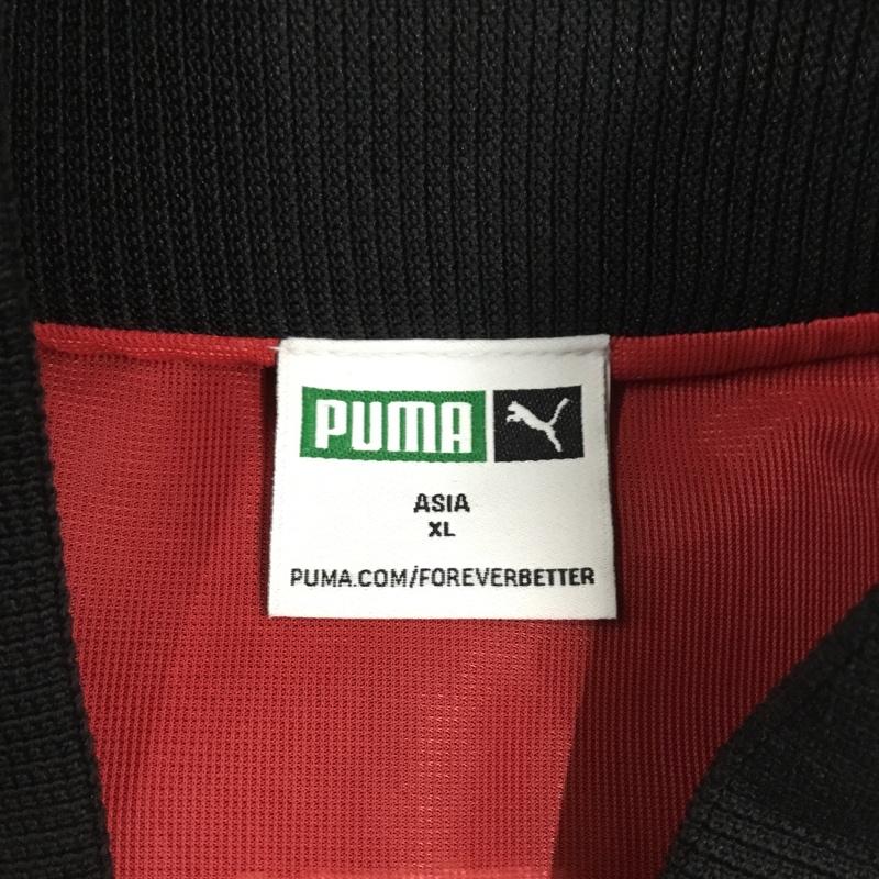プーマ PUMA ジャケット、上着 ジャンパー、ブルゾン 622229 ユニセックス T7 トラックジャケット XL 無地 黒 / ブラック /  メンズ USED 古着 中古 10108798
