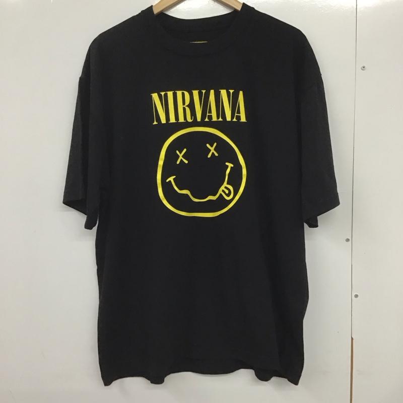 ネイバーフッド NEIGHBORHOOD Tシャツ 半袖 半袖カットソー プリントTシャツ クルーネックカットソー L プリント 黒 / ブラック /  メンズ USED 古着 中古 10132306
