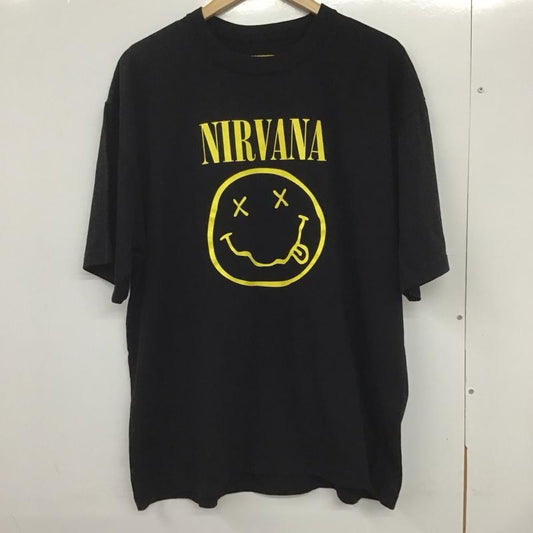 ネイバーフッド NEIGHBORHOOD Tシャツ 半袖 半袖カットソー プリントTシャツ クルーネックカットソー L プリント 黒 / ブラック /  メンズ USED 古着 中古 10132306