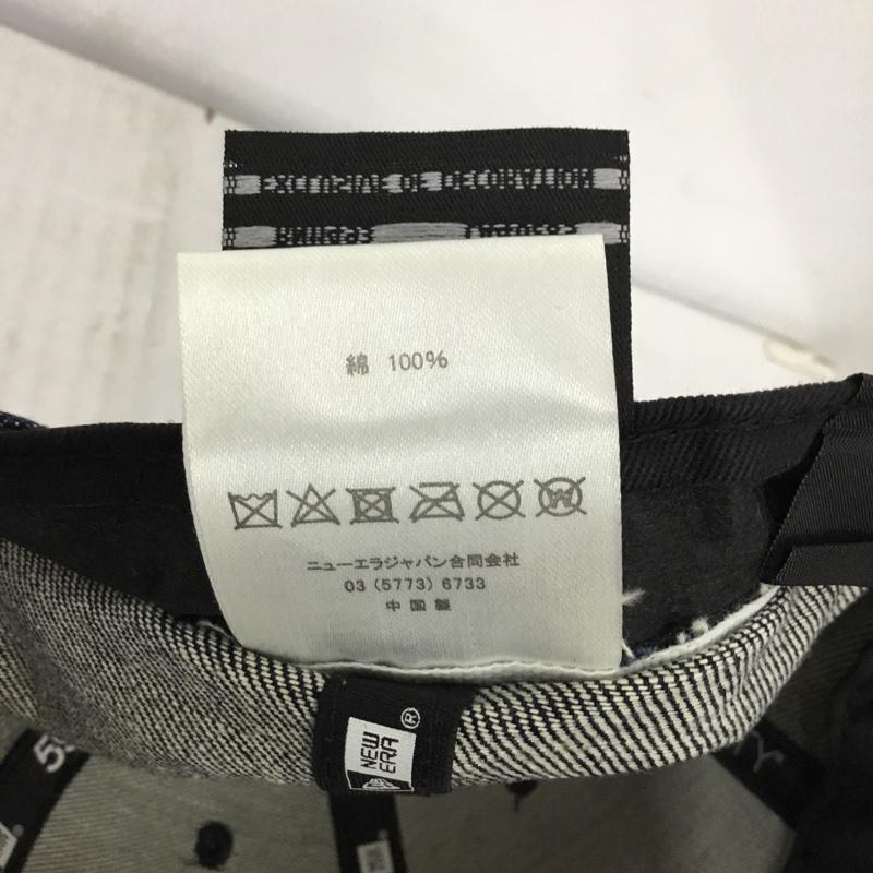 ニューエラ NEW ERA 帽子 キャップ 59FIFTY 59.6cm デニム ワンポイント インディゴ / インディゴ /  メンズ USED 古着 中古 10109914