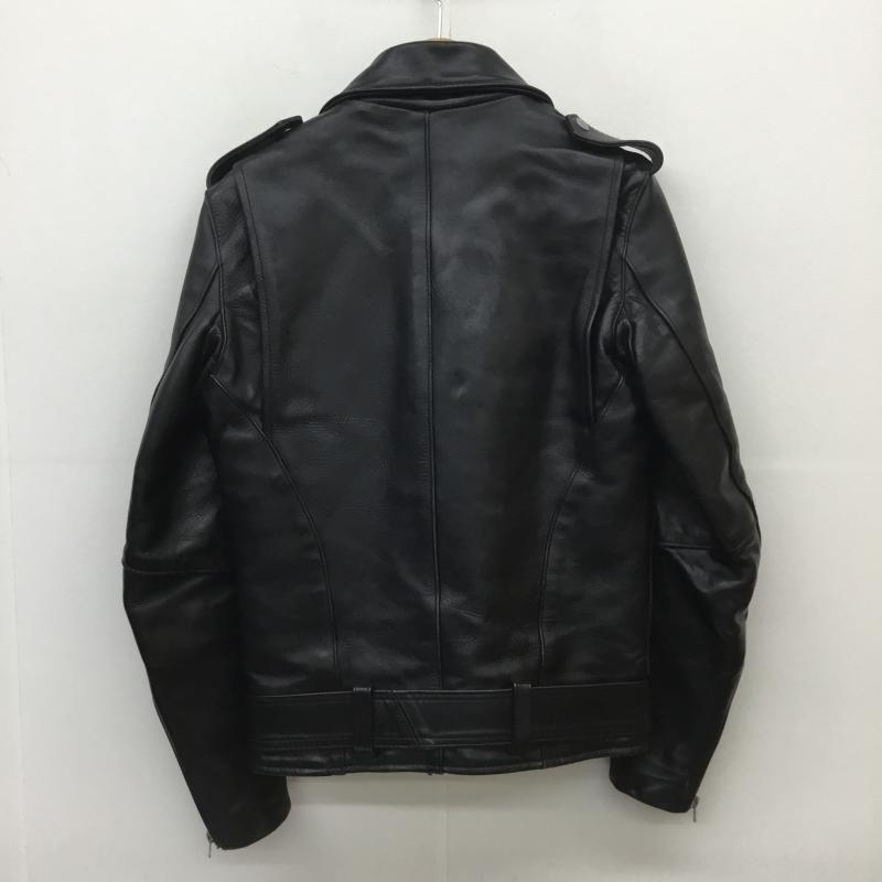 ヴァンソン VANSON ジャケット、上着 ライダース ダブル ライダース ジャケット USA製 34 黒 / ブラック /  メンズ USED 古着 中古 10105909