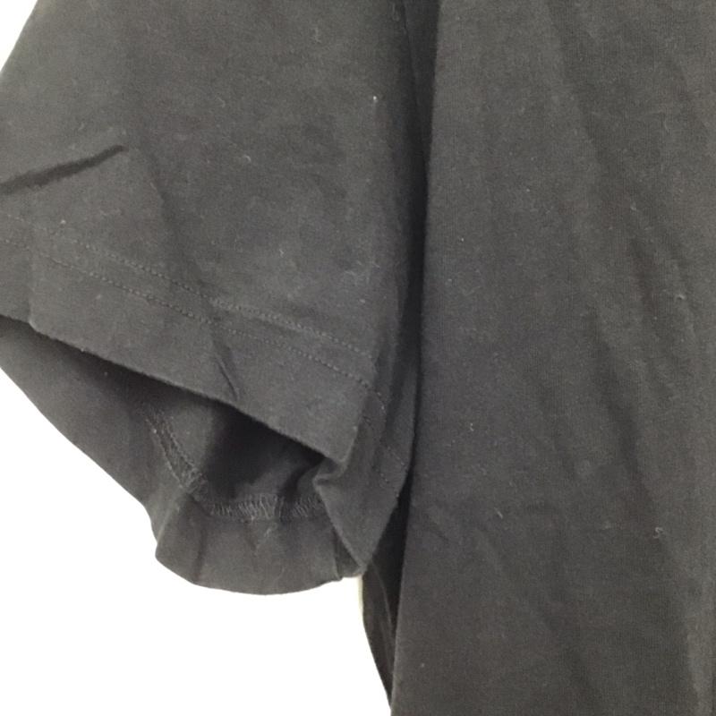 ディーゼル DIESEL Tシャツ 半袖 半袖カットソー プリントTシャツ クルーネックカットソー XL ロゴ、文字 黒 / ブラック /  メンズ USED 古着 中古 10130290