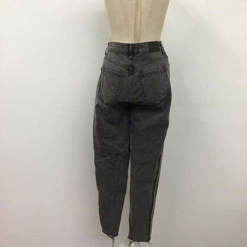 ザラ ZARA パンツ デニム、ジーンズ デニムパンツ スリムパンツ ストレッチパンツ ジーンズ 32インチ 無地 黒 / ブラック /  レディース USED 古着 中古 10122406