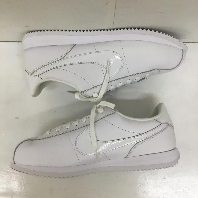 ナイキ NIKE スニーカー スニーカー FB6877-100 CORTEZ 23 PREMIUM WHITE コルテッツ 28.5cm ロゴ、文字 白 / ホワイト /  メンズ USED 古着 中古 10140570
