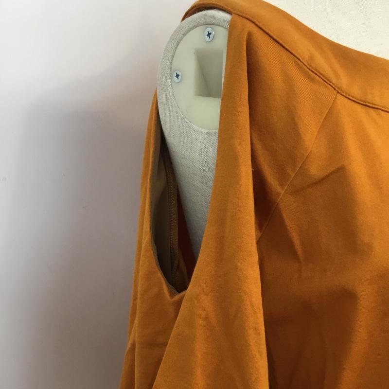 センスオブプレイスバイアーバンリサーチ SENSE OF PLACE by URBAN RESEARCH カットソー 半袖 FREE 無地 茶 / ブラウン /  レディース USED 古着 中古 10049214