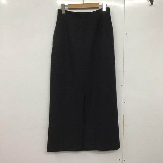ユナイテッドアローズ UNITED ARROWS スカート ロングスカート 9124-673-0020 MARW 38 無地 黒 / ブラック /  レディース USED 古着 中古 10143744