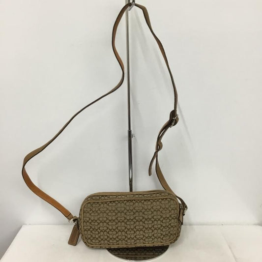 コーチ COACH ショルダーバッグ ショルダーバッグ 6341 シグネチャー 総柄 ベージュ / ベージュ /  レディース USED 古着 中古 10147724