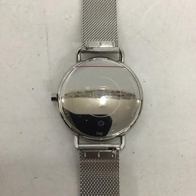 スカーゲン SKAGEN 腕時計 アナログ（クォーツ式） SKW2738 箱有 ロゴ、文字 銀 / シルバー / X 紺 / ネイビー /  レディース USED 古着 中古 10134352