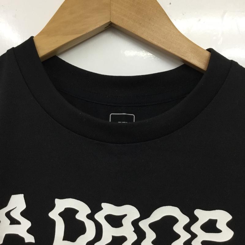 ザノースフェイス THE NORTH FACE Tシャツ 半袖 NTJ32247 ドロップメッセージティー 半袖カットソー プリントTシャツ 150cm プリント 黒 / ブラック /  ボーイズ USED 古着 中古 10110024