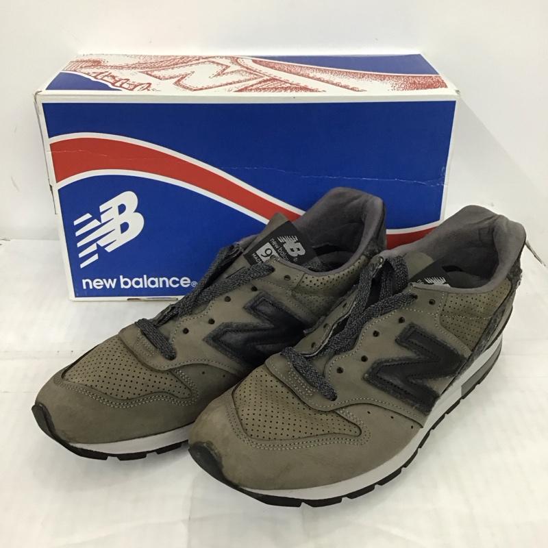 ニューバランス New Balance スニーカー スニーカー ML996DGY 27cm USA製 箱有 27.0cm ロゴ、文字 灰 / グレー /  メンズ USED 古着 中古 10122995